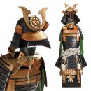 Samurai Krieger - schwarz/gold - Oda Nobunaga Shogun Japanische Samurai Rüstung Miniatur Samurai Krieger - schwarz/gold - Oda Nobunaga Shogun Japanische Samurai Rüstung Miniatur