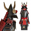 Samurai Krieger - schwarz/rot - Kuroda Klan Shogun Japanische Samurai Rüstung Miniatur Samurai Krieger - schwarz/rot - Kuroda Klan Shogun Japanische Samurai Rüstung Miniatur